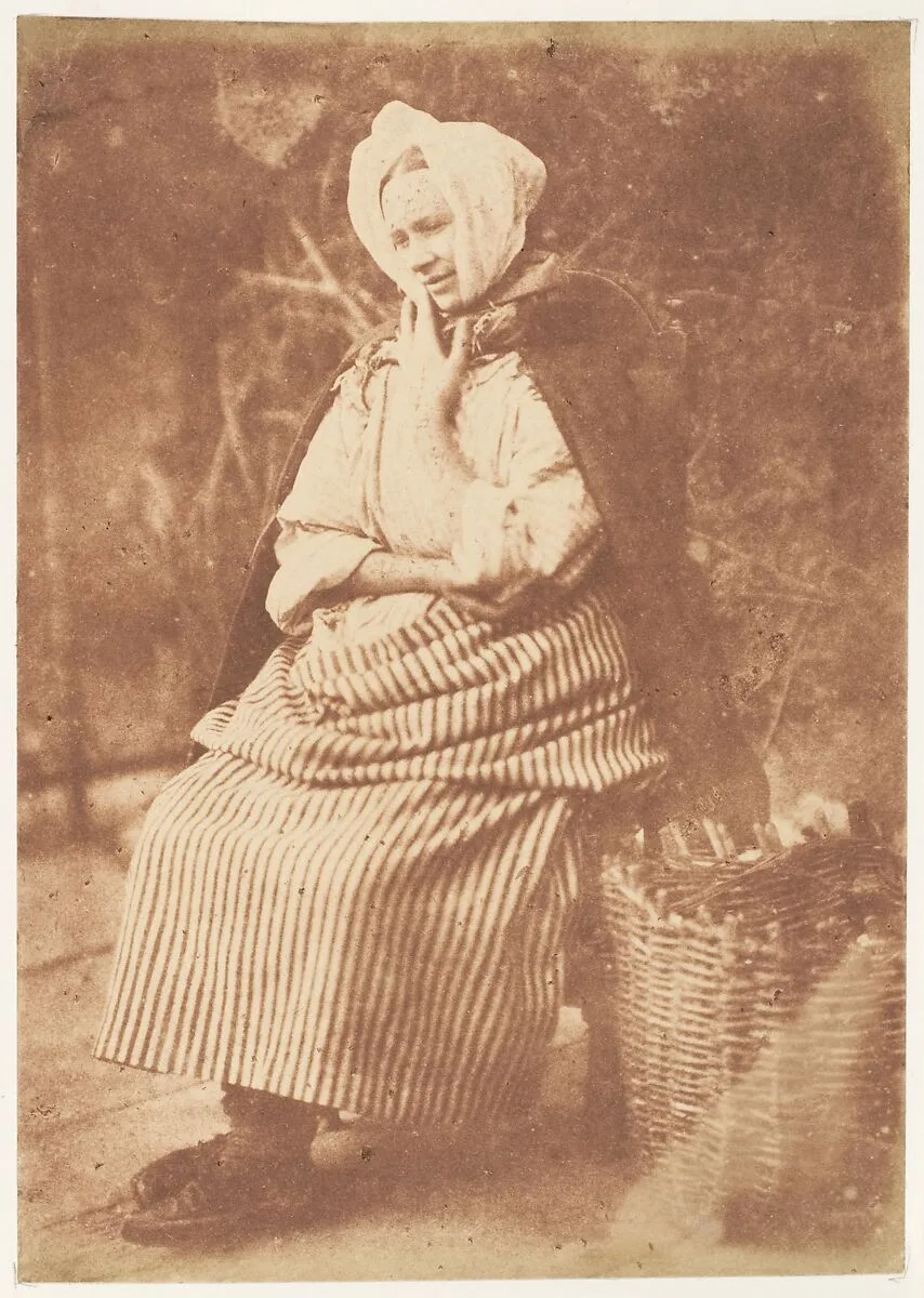 Newhaven Fishwife — David Octavius Hill|Robert Adamson|Hill and Adamson