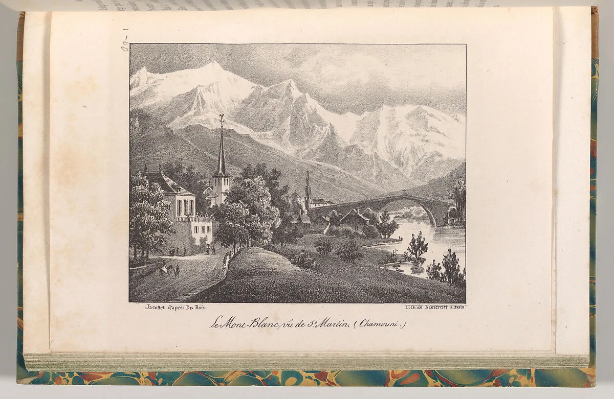 Voyages dans les Alpes. Partie pittoresque... — Horace Bénédicte de Saussure|Abraham Cherbulliez|P. A. Bonnant