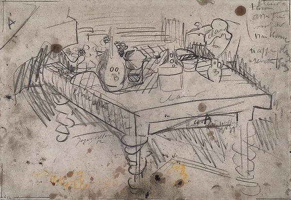 Study for "The Dining Table" — Jacques Villon