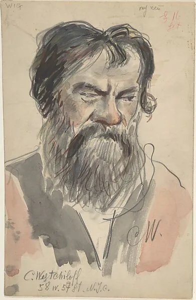 Russian peasant wig — Constantin Alexandrovitch Westchiloff