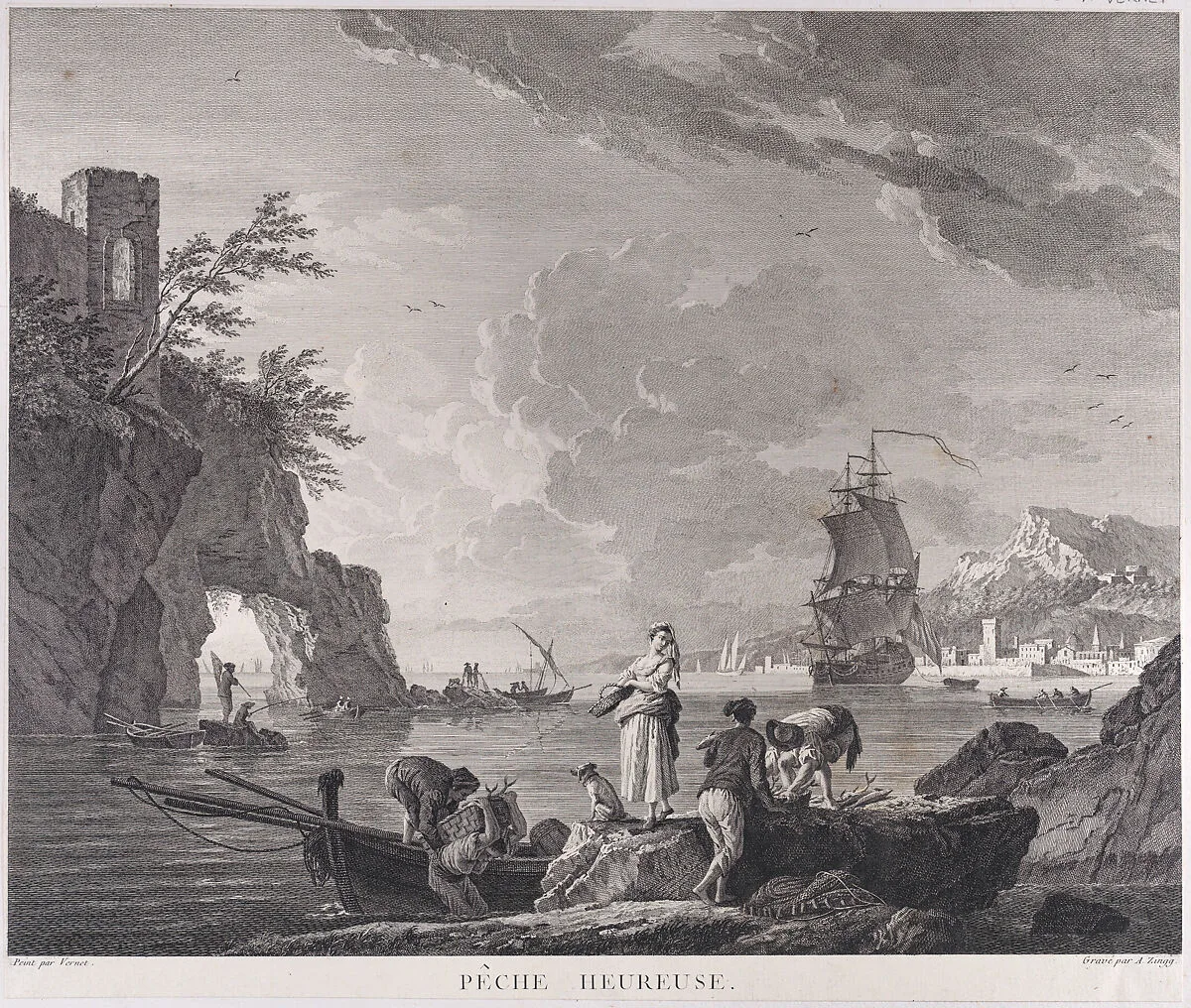 Happy Fishing — Adrian Zingg|Joseph Vernet