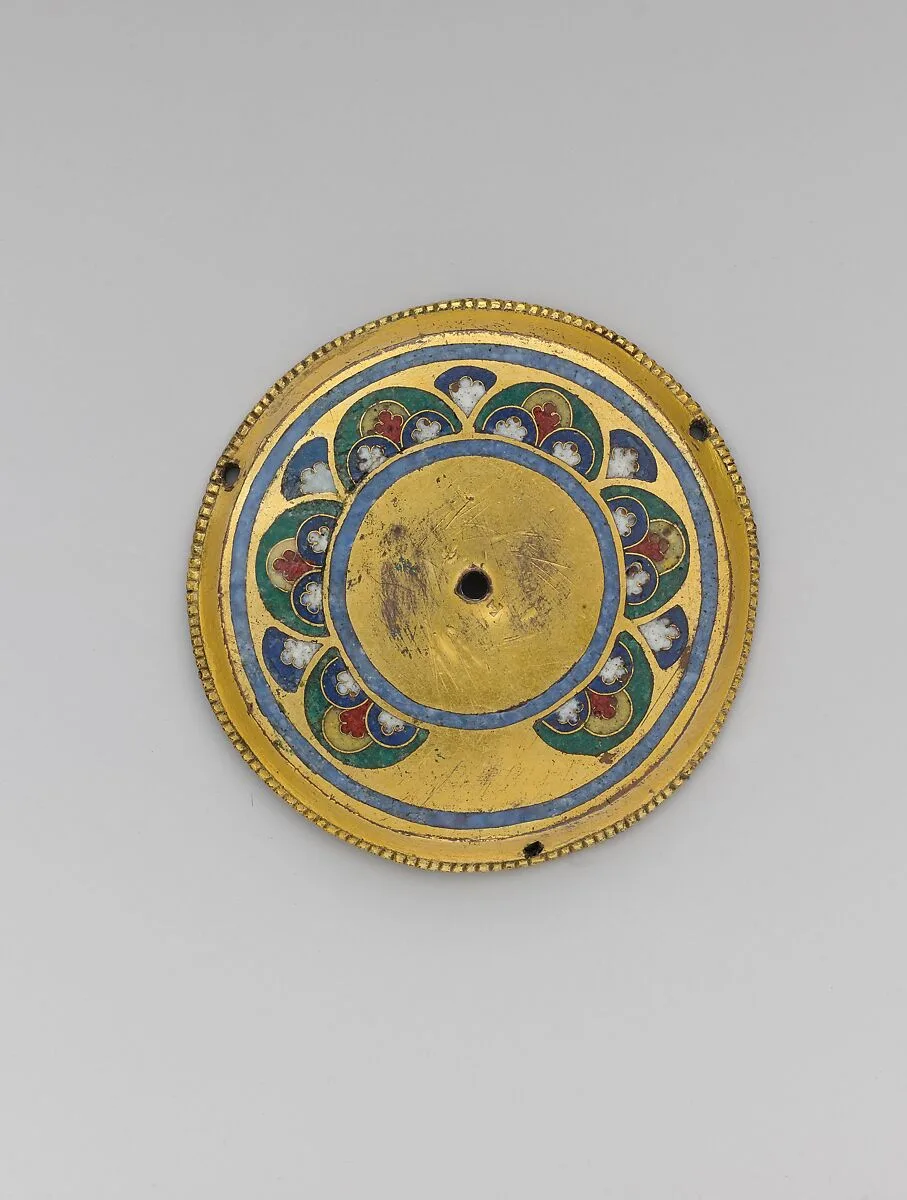 Enamel from a Reliquary — Master of the Virgin Mary's Reliquary Casket