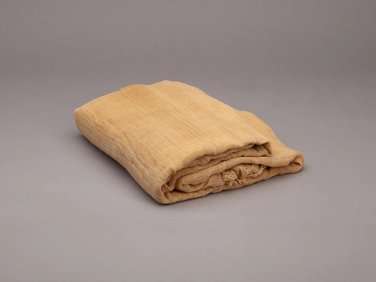 Sheet, linen mark, coarse spin, irregular weave — Unknown
