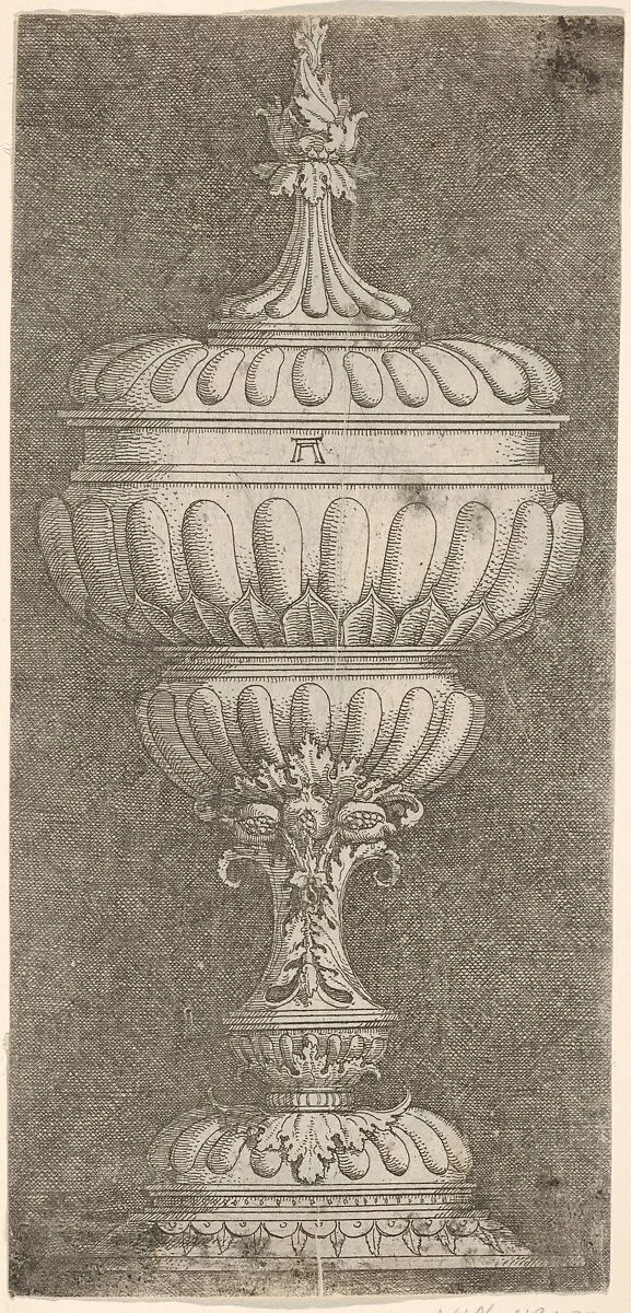 Covered Goblet with Three Pomegranates — Albrecht Altdorfer
