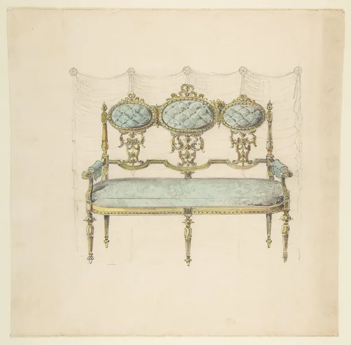 Design for a Settee