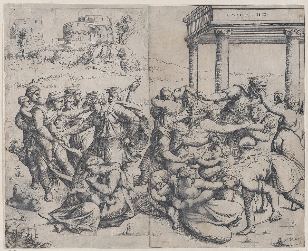 The Massacre of the Innocents — Augustin Hirschvogel