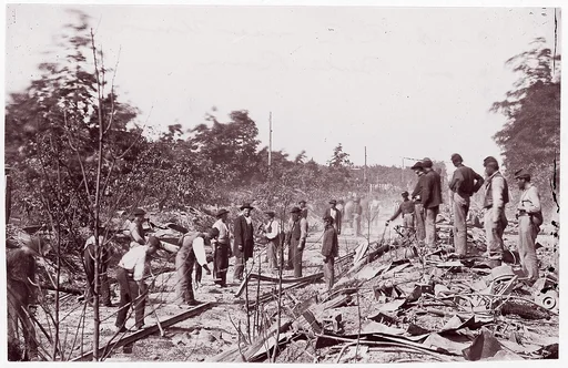 [Repairing Orange and Alexandria Rail Road Near Catlett's Station, After its Destruction by the Confederates]