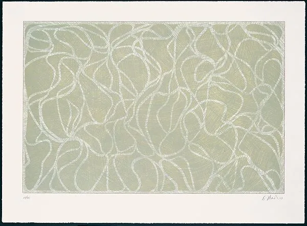 Red Line Muses — Brice Marden