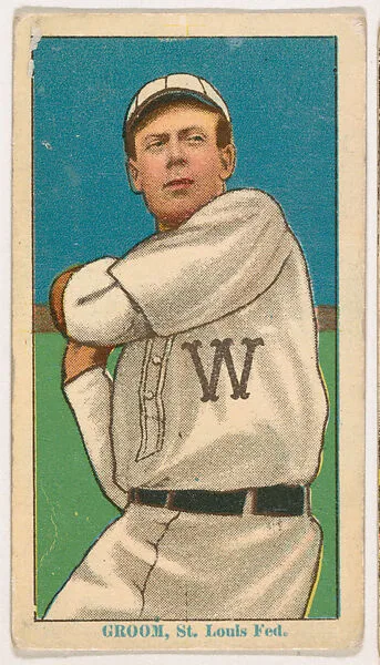 Bob Groom, St. Louis, from Coupon Cigarettes Baseball Issue, 1914-1916 — Coupon Cigarettes