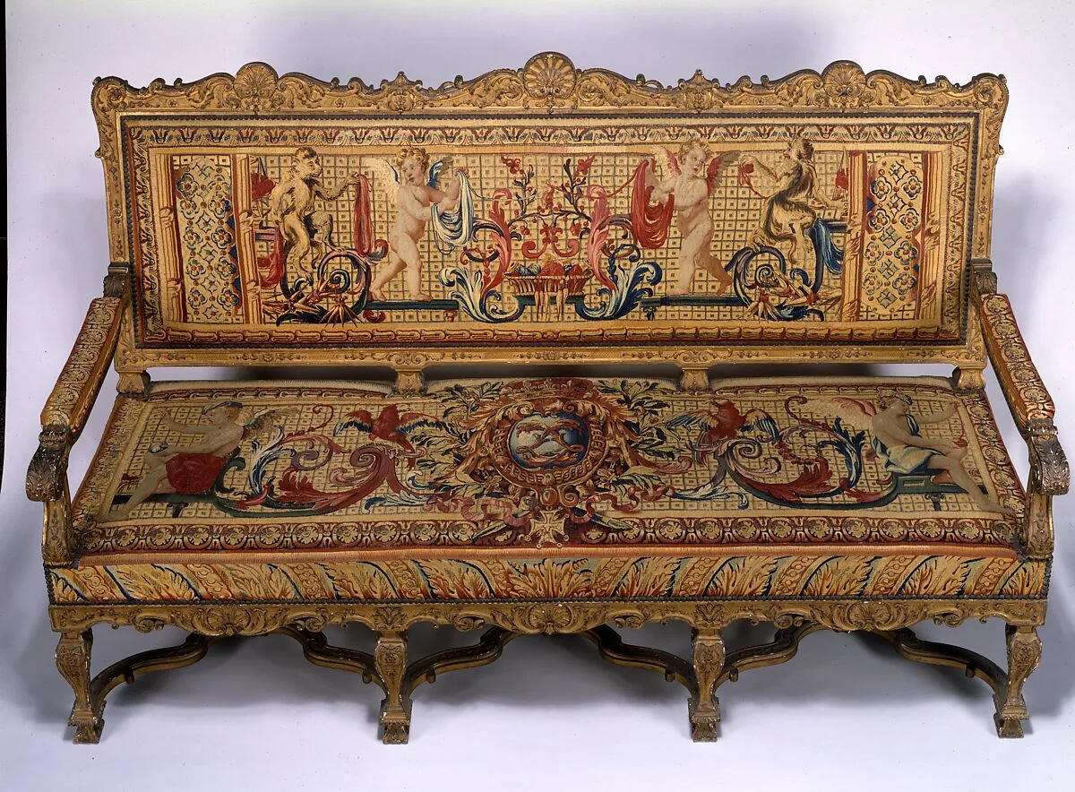Fragments of a Lower Border — Jean Lemoine de Lorrain|Claude Guy Hallé|Bon Boullogne|Manufacture Nationale des Gobelins|Jean Jans the Younger