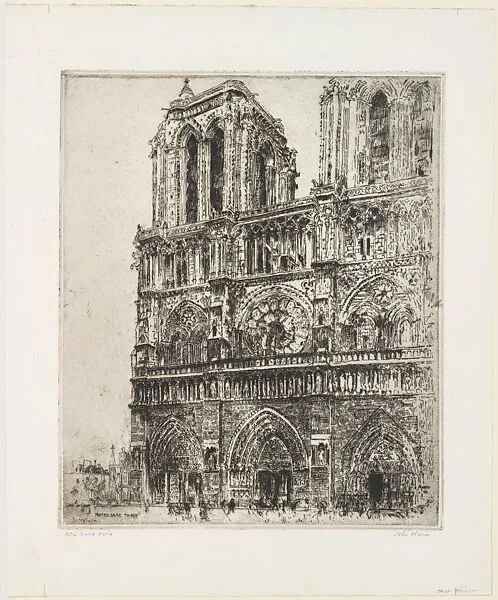 Notre Dame, Paris — John Marin