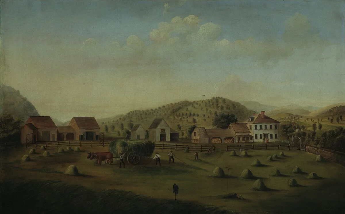 Leete Farm, West Claremont, New Hampshire — Francis Alexander