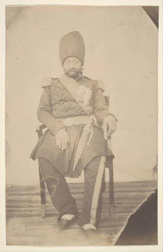 Portrait of Ardeshir Mirza, uncle of the king