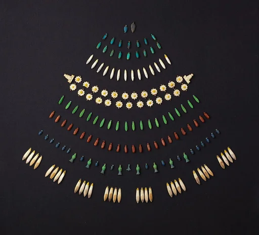 126 beads from broad collars