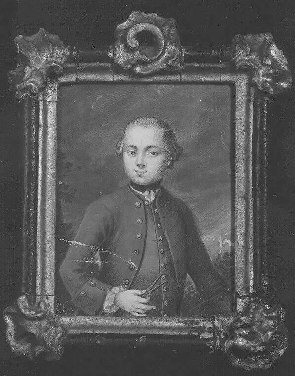 Portrait of the Father of Emilius Nicolai Scherr — Unknown
