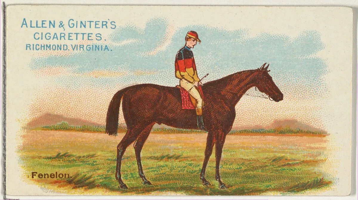 Fenelon, from The World's Racers series (N32) for Allen & Ginter Cigarettes — Allen & Ginter|Lindner, Eddy & Claus