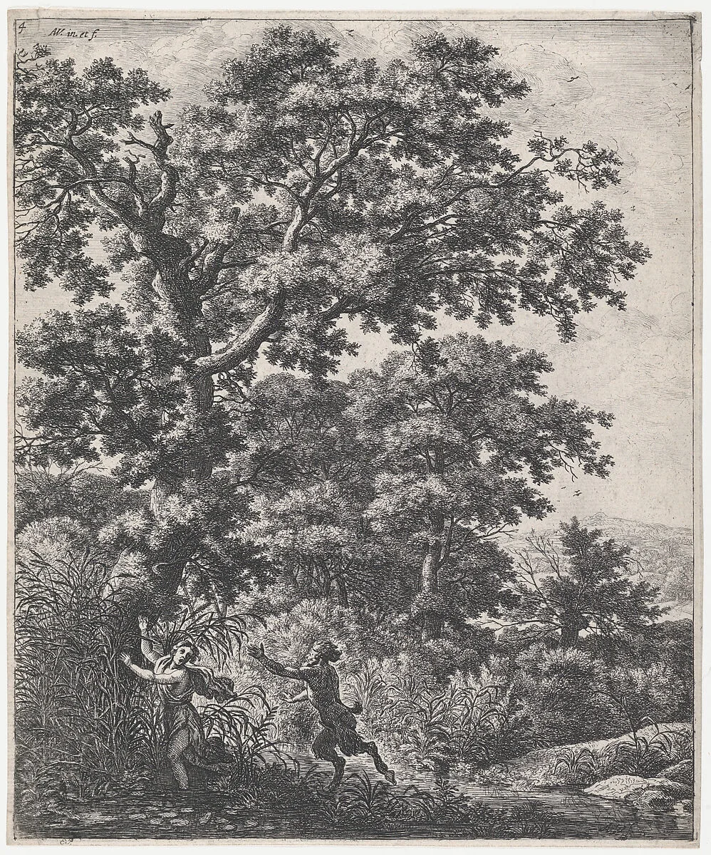 Landscape With Pan and Syrinx — Anthonie Waterloo