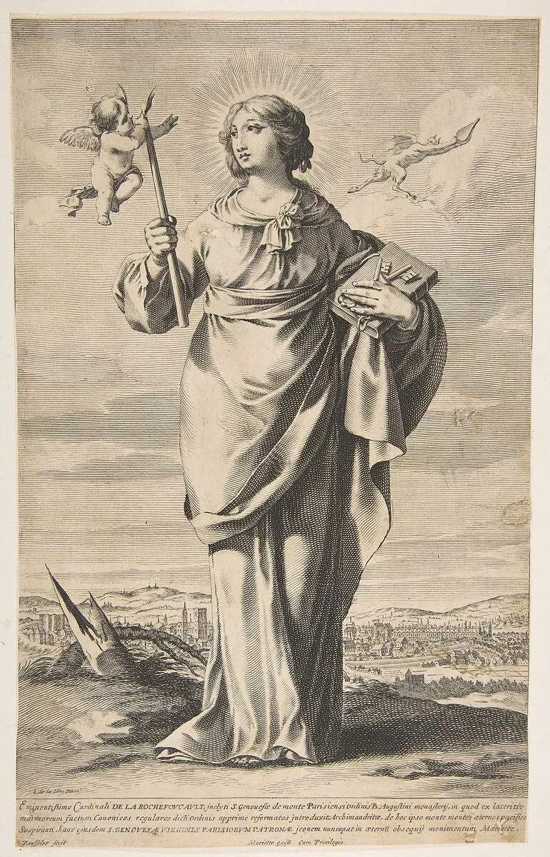 St. Genevieve — Laurent de La Hyre|François de La Rochefoucauld|Gilles Rousselet|Pierre Mariette le fils