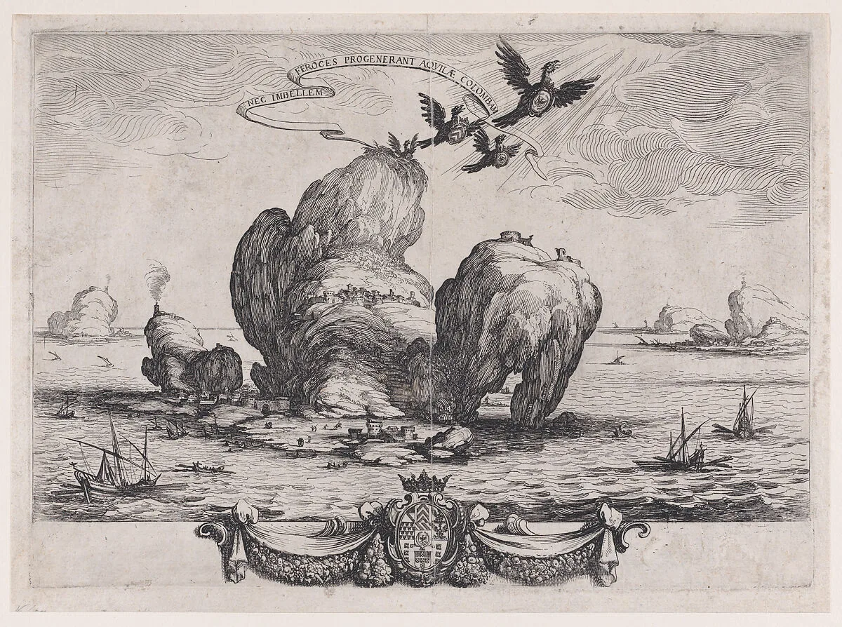 Le Grand Rocher (The Great Rock) — Jacques Callot