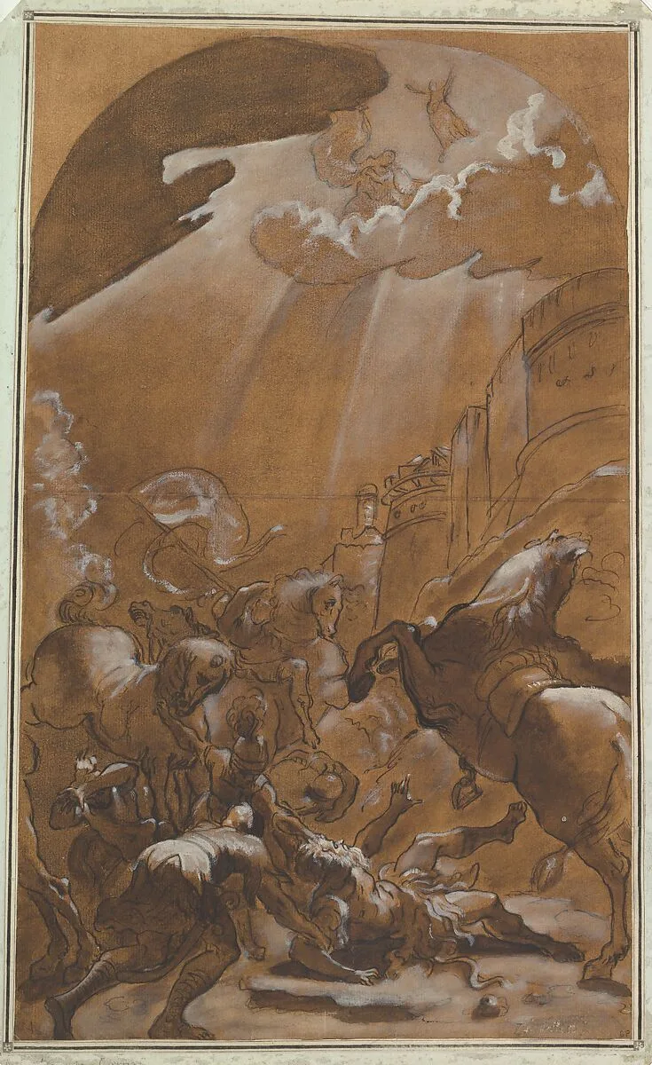 The Conversion of Saint Paul — Ludovico Carracci