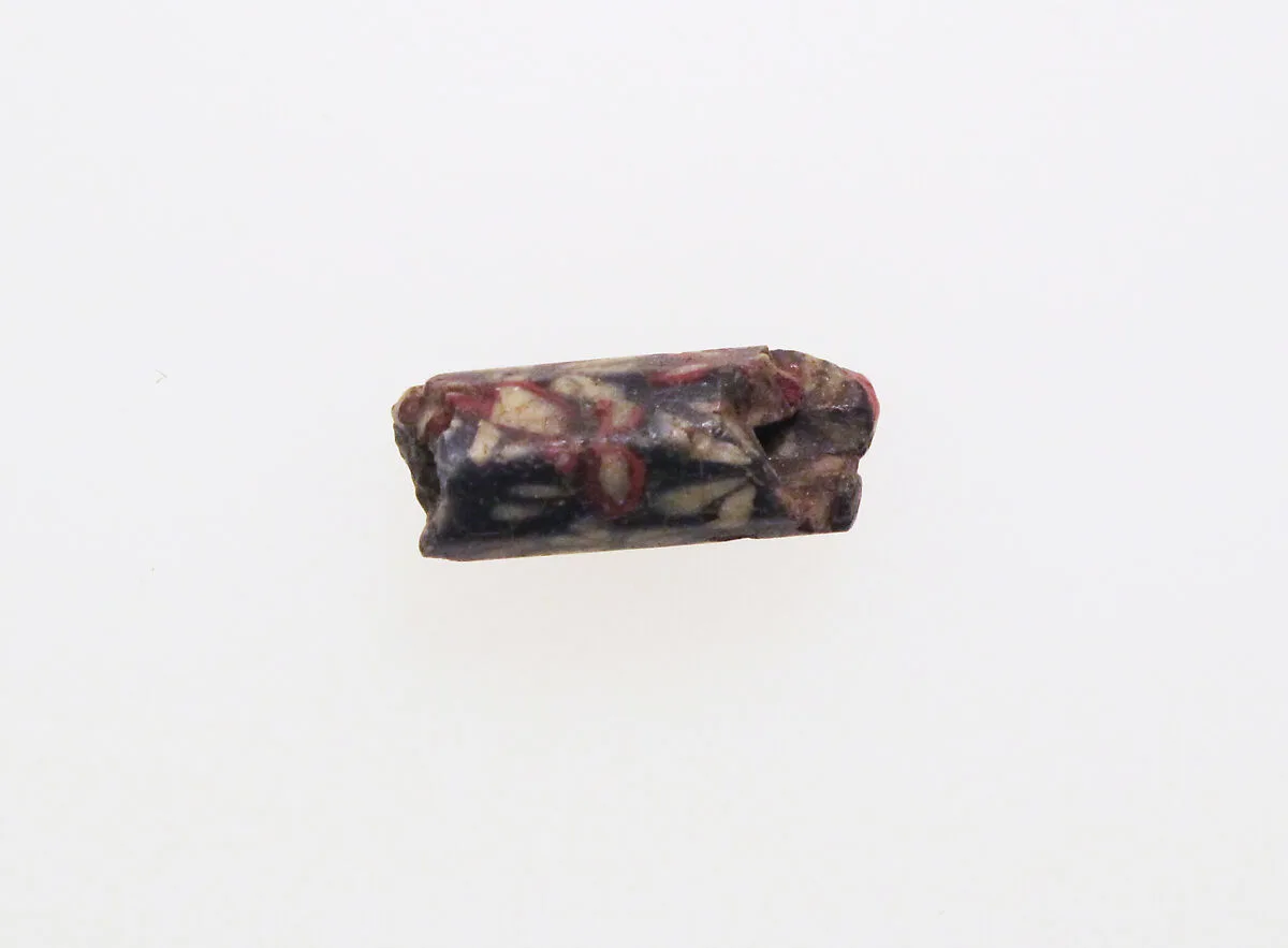 Glass mosaic bead — Unknown