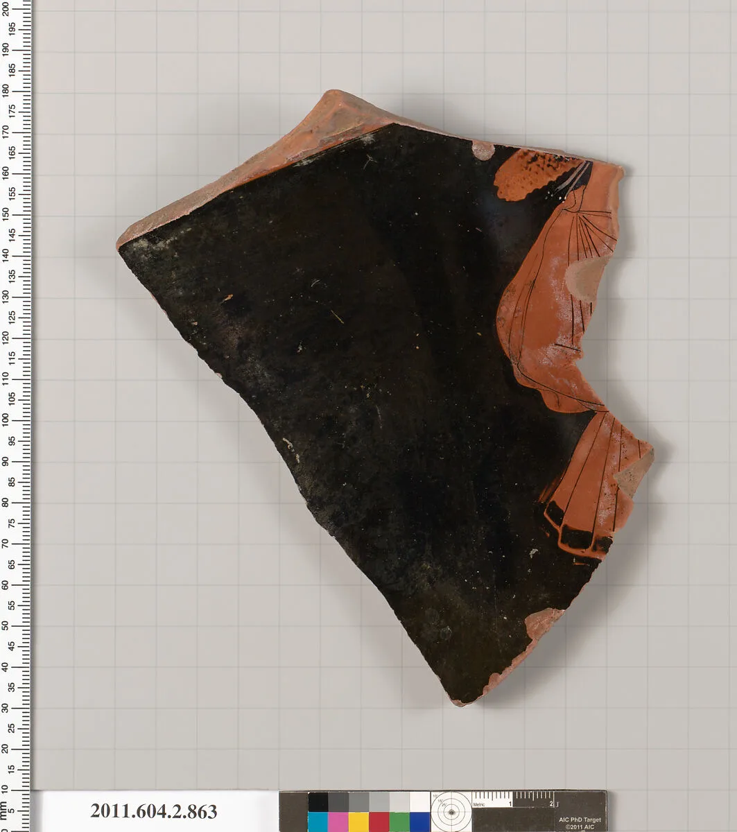 Terracotta fragment of a bell-krater (bowl for mixing wine and water) — Unknown