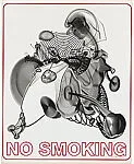No Smoking (Large) — Frank Stella