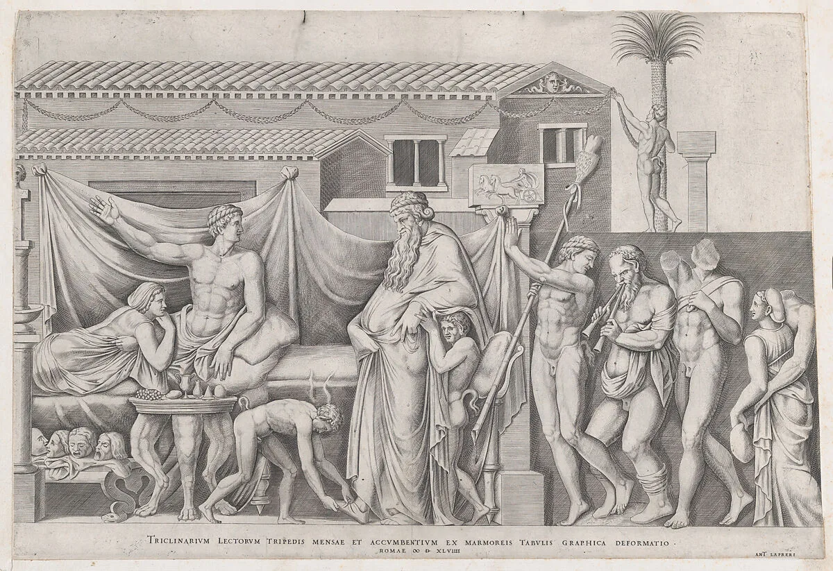 Speculum Romanae Magnificentiae: Festival of Dionysius — Anonymous|Antonio Lafreri
