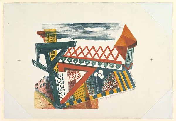 Greetings From a Manhattan Artist — Ida York Abelman|WPA
