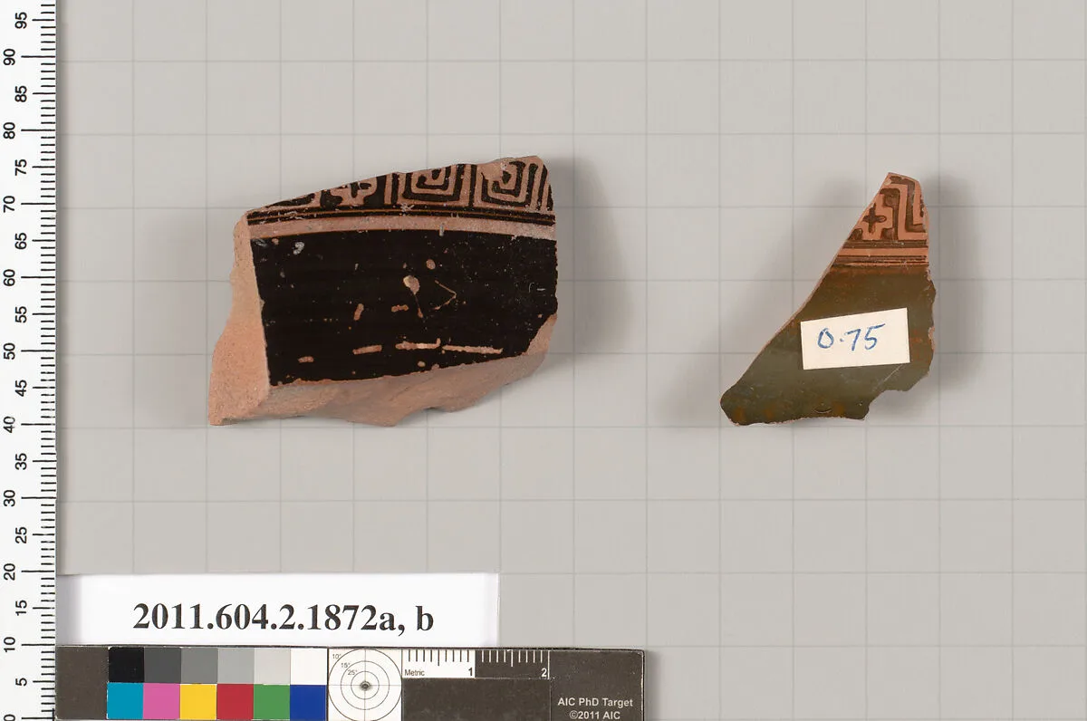 Terracotta fragments of skyphoi (deep drinking cups) — Unknown
