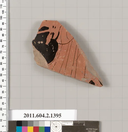 Terracotta fragment of a skyphos (deep drinking cup)?