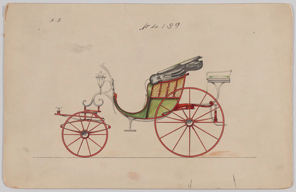 Design for Pony Phaeton, no. 4139 — Brewster & Co.|Herman Stahmer