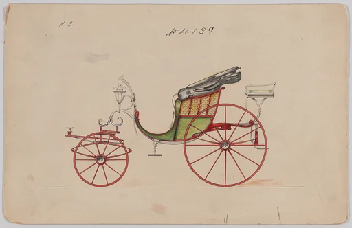 Design for Pony Phaeton, no. 4139