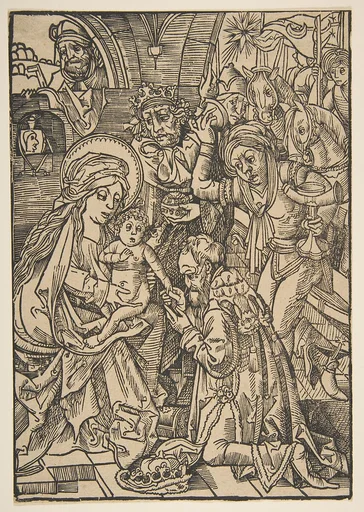 The Adoration of the Magi (Schr. 100)