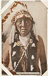 116-Year-Old Crow Indian Chief from Indians and Western Historical Scenes series (W417) — Unknown
