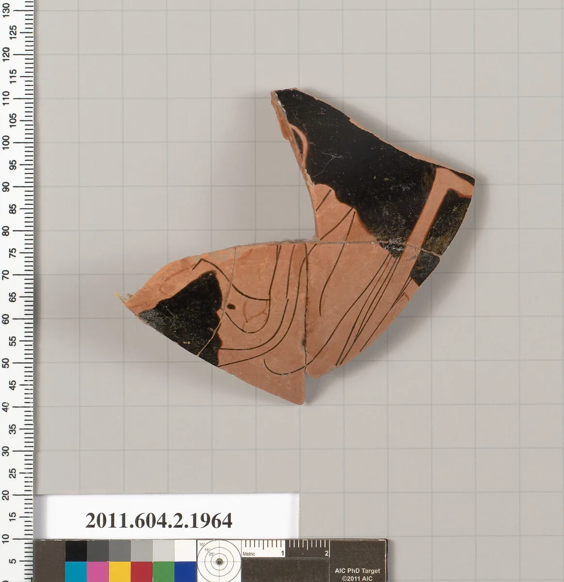 Terracotta fragment of a Nolan neck-amphora (jar) — Unknown