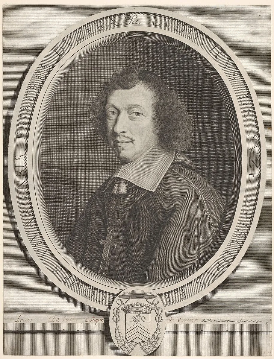 Louis-François de La Baume de Suze — Robert Nanteuil