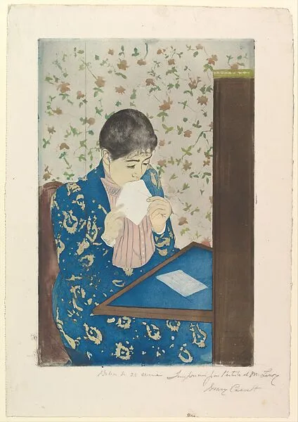 The Letter — Mary Cassatt