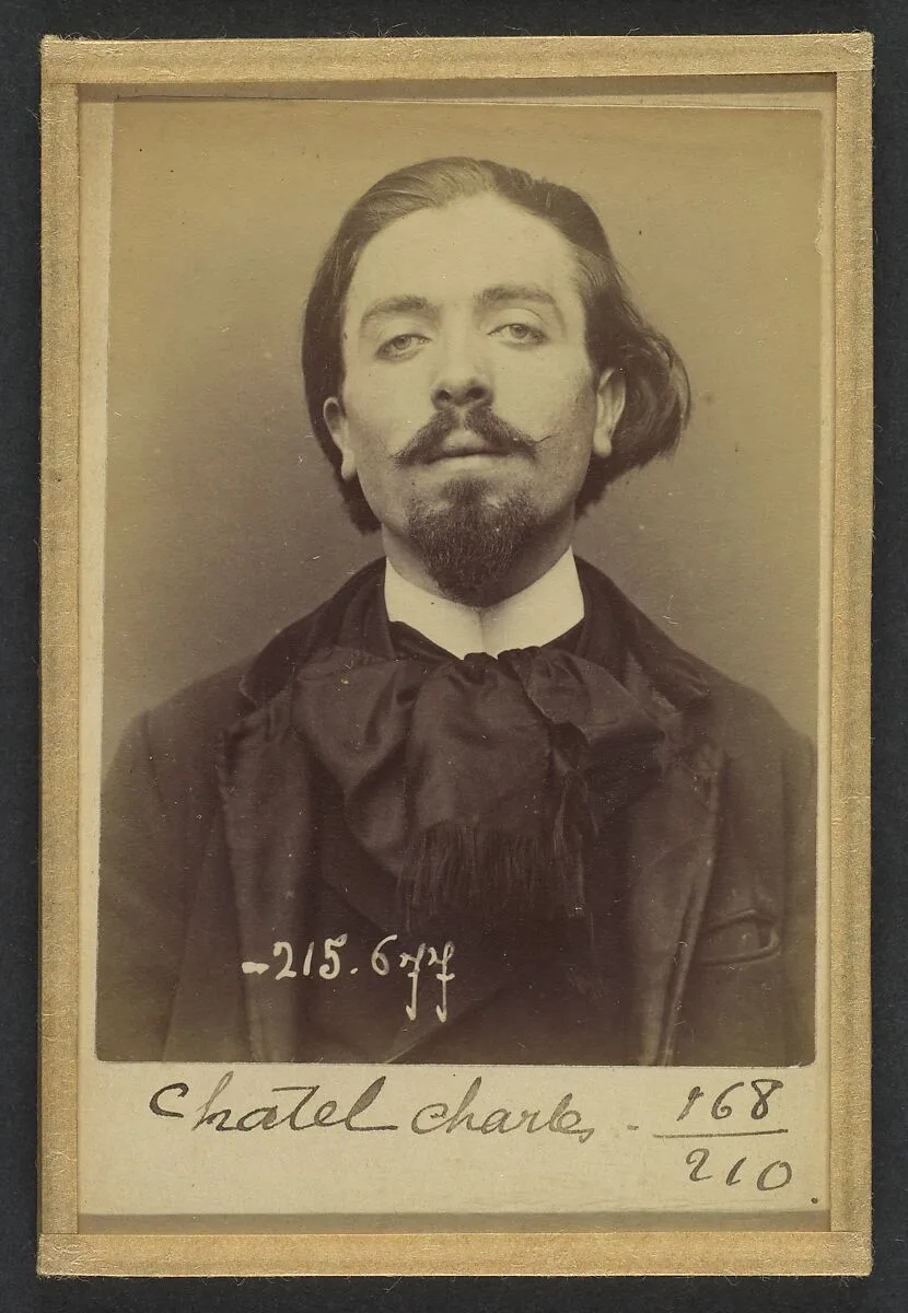 Chatel. Charles. 25 ans, né le 8/10/68 à Paris XVIIle. Anarchiste. 14/3/94. — Alphonse Bertillon