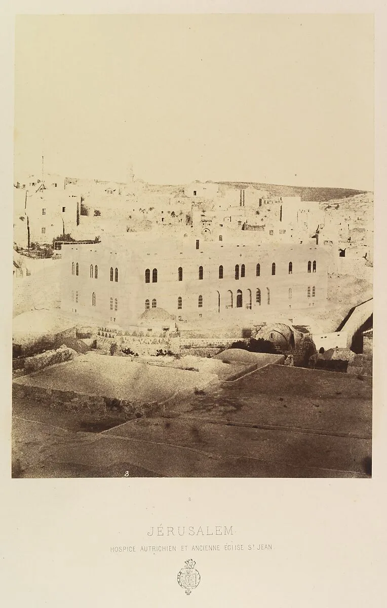 Jérusalem. Hospice autrichien et ancienne Église St Jean — Louis de Clercq|H. Jannin|J. Blondeau et Antonin