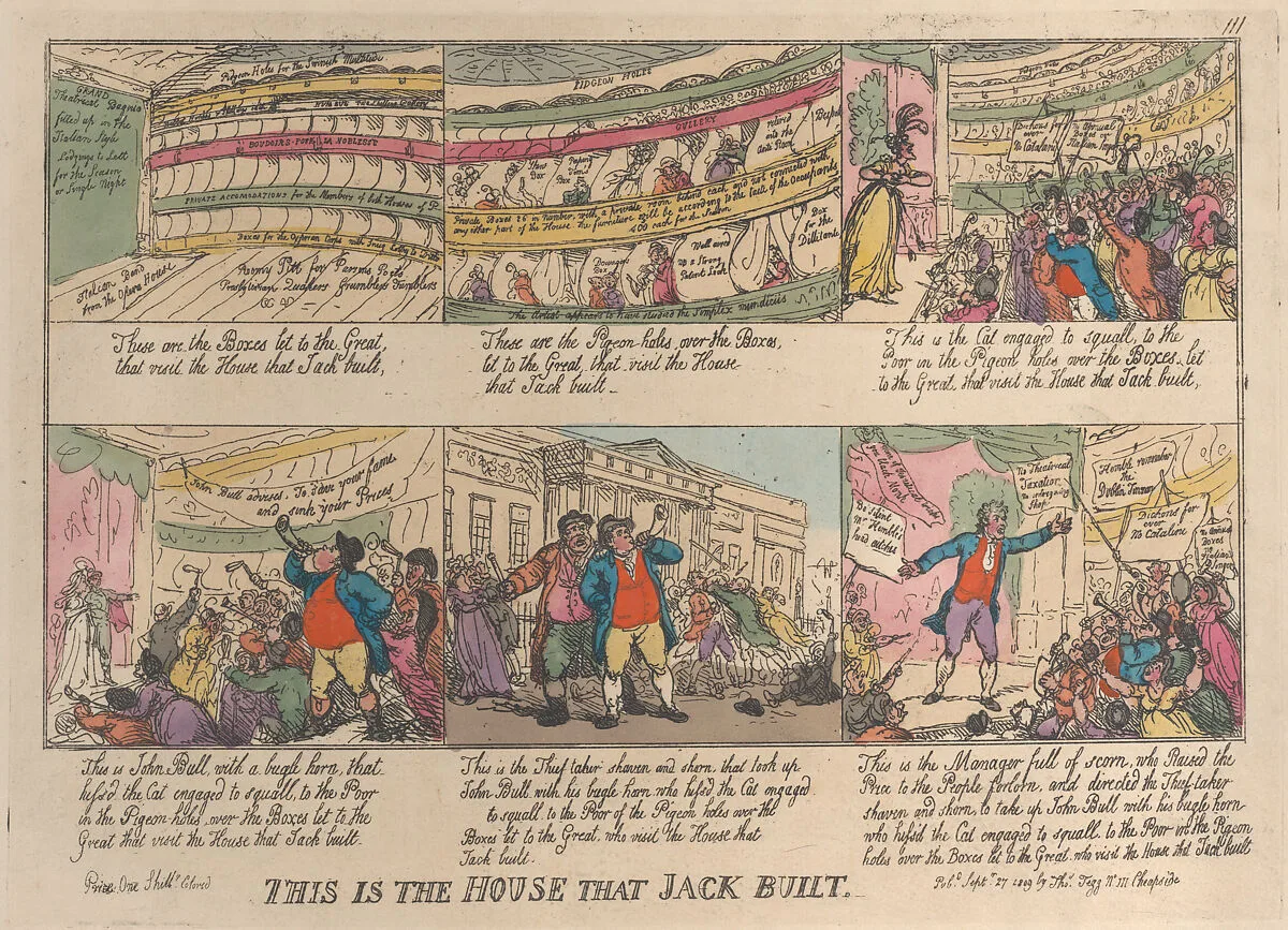 This is the House that Jack Built — Thomas Tegg|Thomas Rowlandson