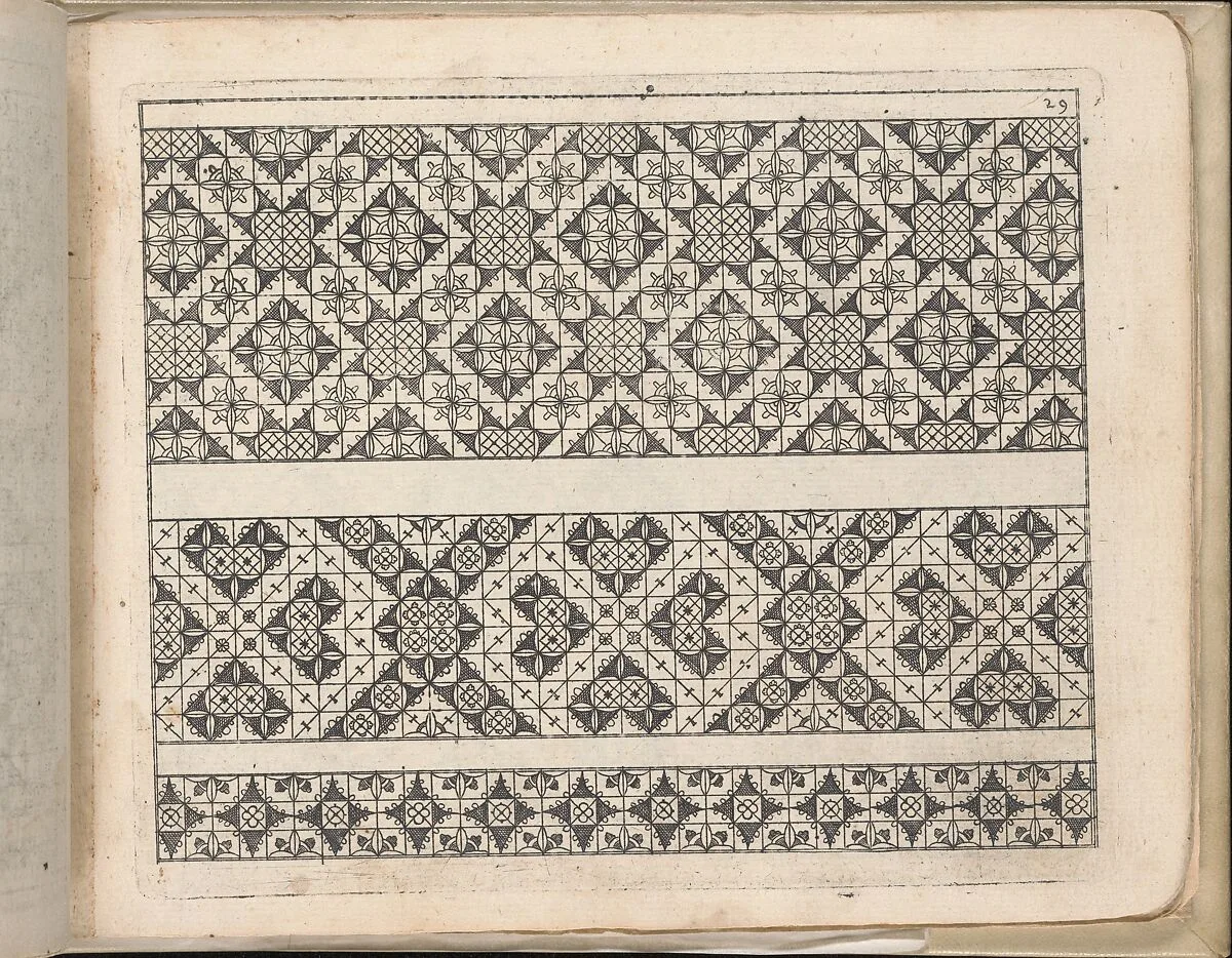 Schön Neues Modelbuch (Page 34 recto) — Johann Sibmacher|Balthasar Caymox