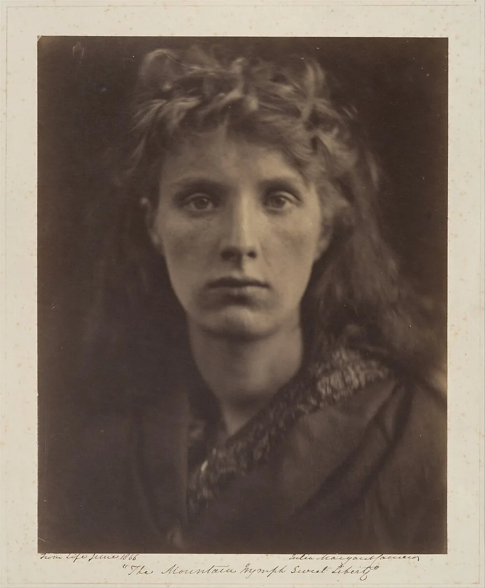 The Mountain Nymph Sweet Liberty — Julia Margaret Cameron