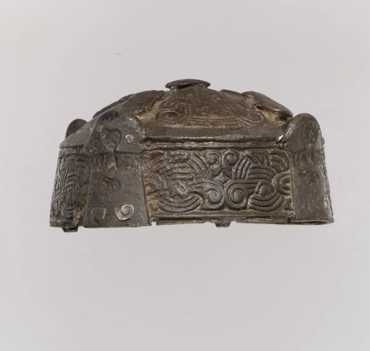 Round Box Brooch — Unknown