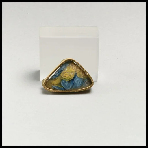 Glass mosaic bowl fragment