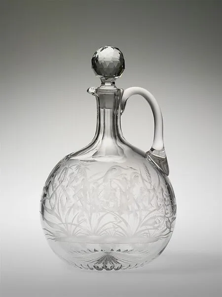 Decanter — Henry Leighton|New England Glass Company