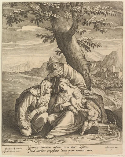 Holy Family with St. Elizabeth and St. John the Baptist