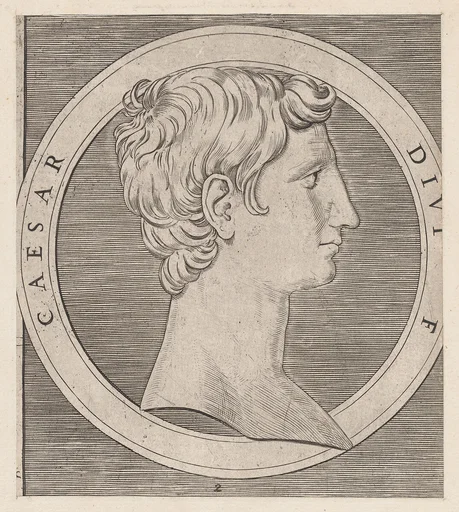 Speculum Romanae Magnificentiae: Octavian (Augustus), from The Twelve Caesars