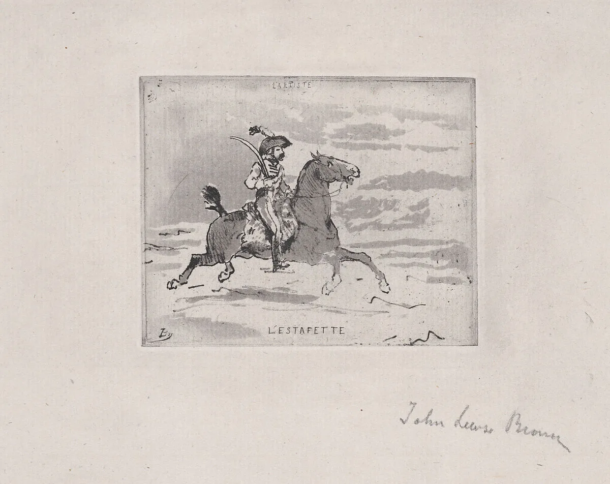 L'Estafette — John-Lewis Brown