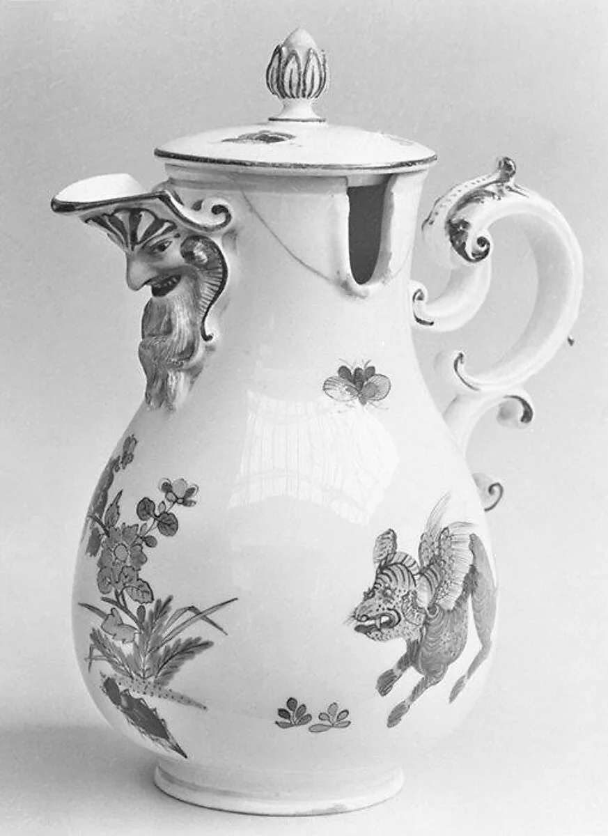 Hot milk pot — Meissen Manufactory